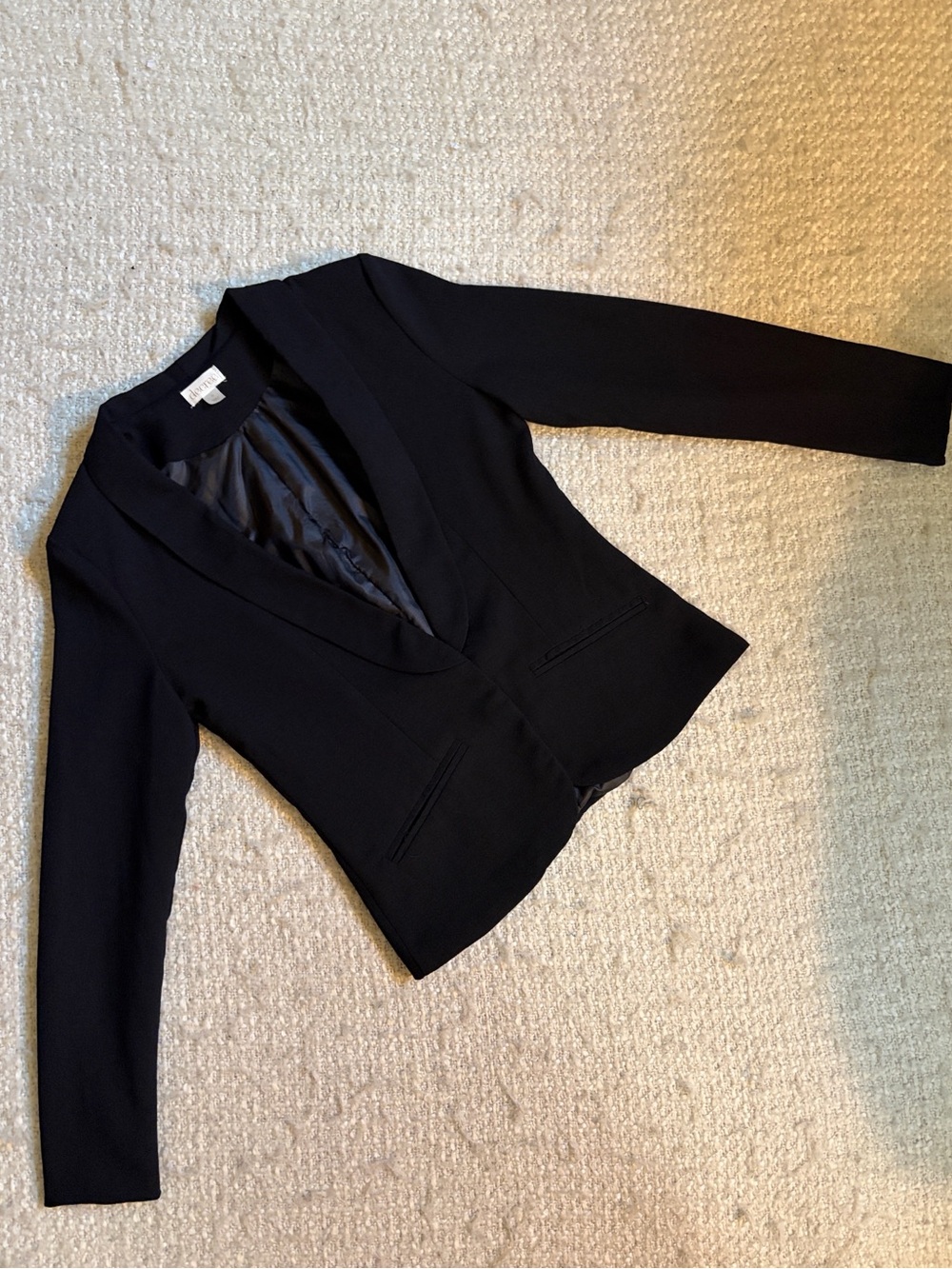 ❤️ Decree women’s Size Small Black Blazer